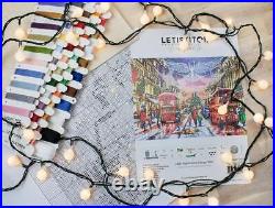 LetiStitch Counted Cross Stitch Kit Regent Street/Range Cities L8022