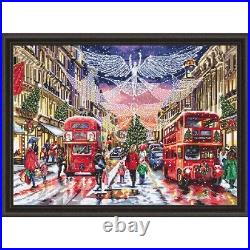 Letistitch Cities Kit & Frame Counted Cross-Stitch