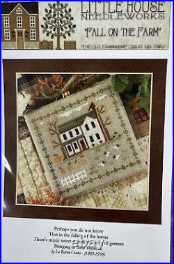 Little House Needleworks Fall On The Farm Complete Kit NEW