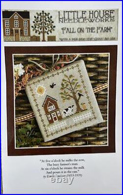 Little House Needleworks Fall On The Farm Complete Kit NEW