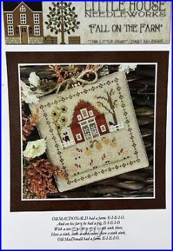 Little House Needleworks Fall On The Farm Complete Kit NEW