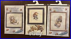 Lot 3 Maria van Scharrenburg Little Mouse Cross Stitch Kit Joost, Boy, & Marri