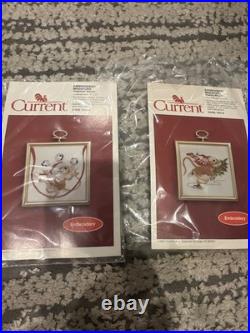 Lot Of 14 Cross Stitch Embroidery Kits