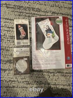 Lot Of 14 Cross Stitch Embroidery Kits