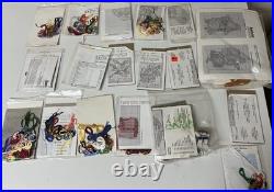 Lot Of 97 Open Used Cross Stitch Kits / Patterns Vintage CHRISTMAS WINTER THEME Lot Of 97 Open Used Cross Stitch Kits / Patterns Vintage CHRISTMAS WINTER THEME