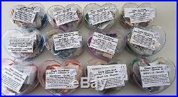 Lot of 12 MILL HILL SIMPLY SENSATIONAL STITCHES CALENDAR XStitch Beaded Kits'03