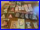 Lot-of-37-Vintage-90s-Christmas-Cross-Stitch-Kit-Framed-Ornament-Trim-N-Wire-01-an