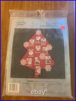 Lot of 37 Vintage 90s Christmas Cross Stitch Kit Framed Ornament Trim N Wire Lot of 37 Vintage 90s Christmas Cross Stitch Kit Framed Ornament Trim N Wire