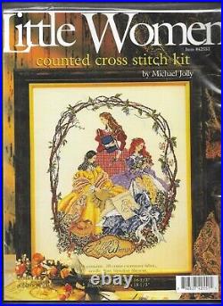 Louisa May Alcott's Classic Little Women, Counted Cross Stitch Kit, Sealed! Rare
