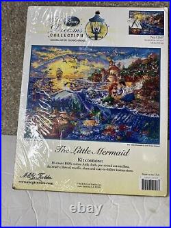 MG Textiles Disney Dreams Collection Little Mermaid Counted Cross Stitch 16x12