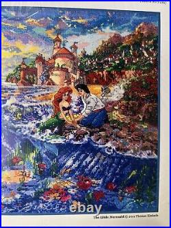 MG Textiles Disney Dreams Collection Little Mermaid Counted Cross Stitch 16x12