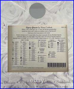 MIRABILIA Cross Stitch Kit Gypsy Queen MD142 NO DMC or Wisper