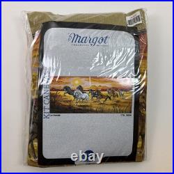 Margot Creations La Horde Large 20 x 45 Vintage Cross Stitch Kit New #175.3005