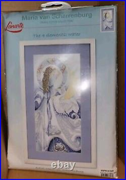 Maria van Scharrenburg The 4 Elements Water Counted Cross Stitch Kit