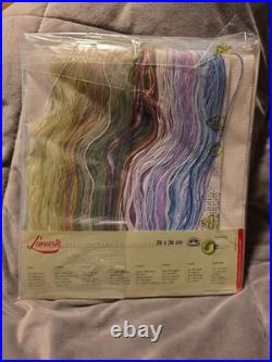 Marjolein Bastin Cross Stitch Collection Kit Irises by Lanarte