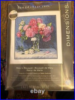 Mary's Bouquet Dimensions Gold Collection counted cross stitch kit 70-35295