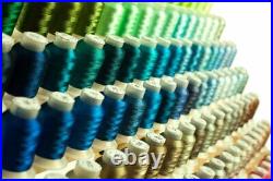 Mega Kit 260 Spools Polyester Embroidery Machine Thread