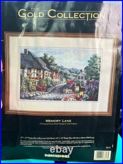 Memory Lane Dimensions Gold Collection Counted Cross Stitch 17x11 Carl Valente