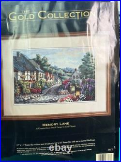 Memory Lane Dimensions Gold Collection Counted Cross Stitch 17x11 Carl Valente