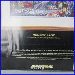 Memory Lane Dimensions Gold Collection Counted Cross Stitch 17x11 Carl Valente
