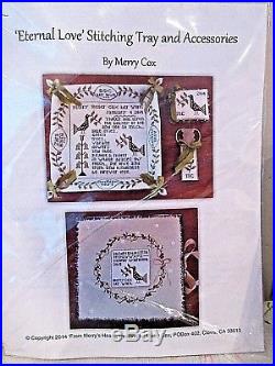 Merry Cox ETERNAL LOVE STITCHING TRAY & ACCESSORIES CCS KIT with BOX