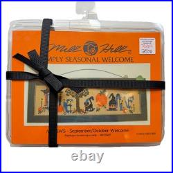 Mill Hill Cross Stitch Kit Simply Seasonal Welcome July/ August MHSSW4 New 2004