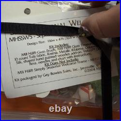 Mill Hill Cross Stitch Kit Simply Seasonal Welcome July/ August MHSSW4 New 2004