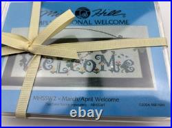 Mill Hill Simply Seasonal Welcome March April Counted Cross Stitch Kit 8R