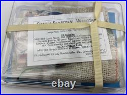 Mill Hill Simply Seasonal Welcome March April Counted Cross Stitch Kit 8R