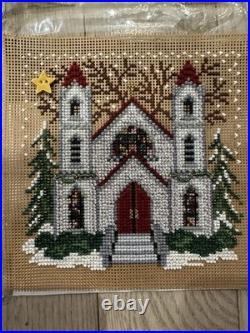 Mill Hills Completed Counted Cross Stitch Winter Theme Lot of 6