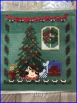 Mill Hills Completed Counted Cross Stitch Winter Theme Lot of 6