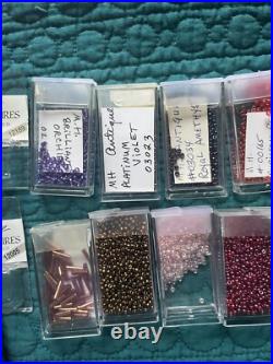 Mirabilia Cross Stitch Miss Cherry Blossom MD153 Partial Complete Please Read