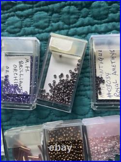 Mirabilia Cross Stitch Miss Cherry Blossom MD153 Partial Complete Please Read