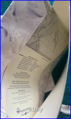 Mirabilia Cross Stitch Miss Cherry Blossom MD153 Partial Complete Please Read