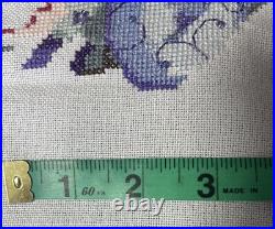 Mirabilia Cross Stitch Miss Cherry Blossom MD153 Partial Complete Please Read