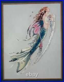 Mirabilia Designs MERMAID OF THE PEARLS Counted Cross Stitch Pattern, Extras