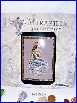 Mirabilia Enchanted Mermaid Cross Stitch Chart Floss Metallics Beads Treasures