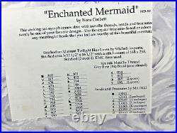 Mirabilia Enchanted Mermaid Cross Stitch Chart Floss Metallics Beads Treasures