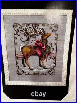 Mirabilia Nora Corbett Cross Stitch Lot VIXEN BLITZEN DANCER CUPID + Materials
