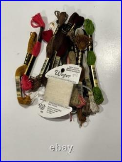 Mirabilia Nora Corbett Cross Stitch Lot VIXEN BLITZEN DANCER CUPID + Materials