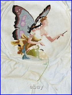 Mirabilia The Cottage Garden Fair Partially Completed Pattern Cross Stitch Kit