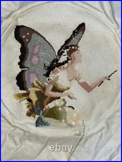 Mirabilia The Cottage Garden Fair Partially Completed Pattern Cross Stitch Kit