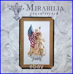 Mirabilia The Lady Of The Flag Nora Corbett Cross Stitch Chart Sealed