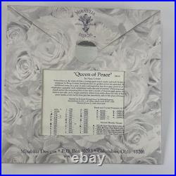 Mirabilia The Queen of Peace MD58 Cross Stitch Pattern (opened) & Beads
