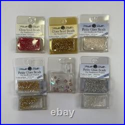 Mirabilia The Queen of Peace MD58 Cross Stitch Pattern (opened) & Beads