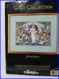 Mother Earth The Gold Collection Cross Stitch Dimensions Karl Bang NIP Rare
