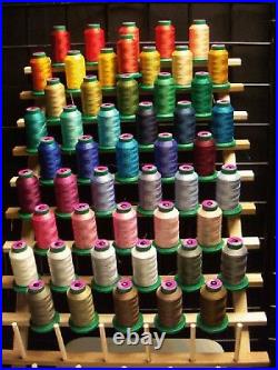 NEW! 50 Cones Isacord Polyester Embroidery Thread Kit #3 New In Wrapper