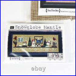 NEW Bent Creek Wintery Snowglobe Mantle Cross Stitch Kit Part 1-3 Complete Set