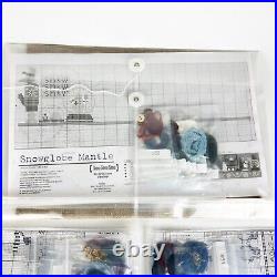 NEW Bent Creek Wintery Snowglobe Mantle Cross Stitch Kit Part 1-3 Complete Set