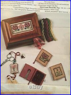 NEW Cross Stitch Kit from The Heart's Content Thread Box Garden Trail